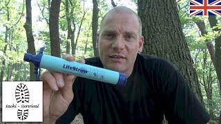 Outdoor-Gear: Straw water filter
