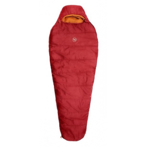 Big Agnes Atlantic Point 30 Sleeping Bag (Synthetic) [Clearance]-Red-Regular-Left