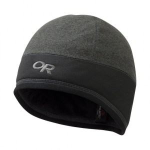 Outdoor Research Crest Hat - Mens, Charcoal Heather/Black, Small
