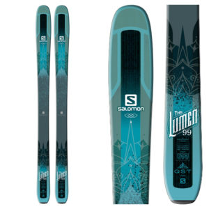 Salomon QST Lumen 99 Womens Skis 2018