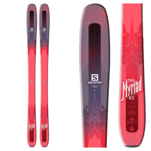 Salomon QST Myriad 85 Womens Skis 2018