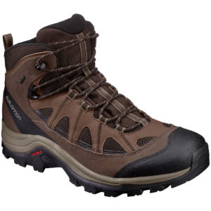 Salomon Men's Authentic Ltr Gtx Hiking Boots, Black/coffee - Brown - Size 9.5
