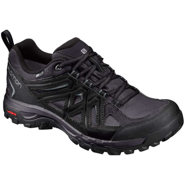 Salomon Men's Evasion 2 Cs Wp Hiking Shoes, Black - Black - Size 8