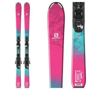 Salomon QST Lux Jr. Kids Skis with L7 Ezytrak Bindings 2018