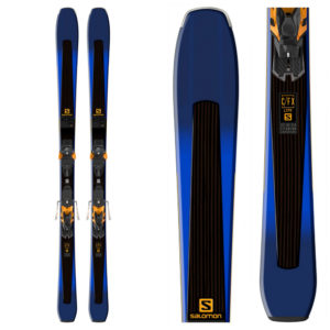 Salomon XDR 84 Ti Skis with Warden MNC 13 Bindings 2018