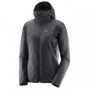 Salomon Drifter Mid Hoodie, Black, XS