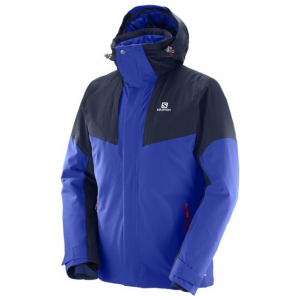 Salomon Icerocket Jacket, Surf The Web/Night Sky, S