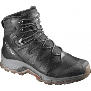 Salomon Quest Winter GTX Backpacking Boot - Men's-Phantom/Black/Vapor Blue-Medium-8