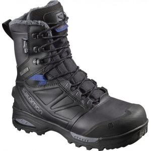 Salomon Toundra Pro CSWP Winter Boot - Women's-Phantom/Black/Amparo Blue-Medium-6