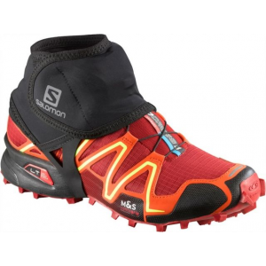 Salomon Trail Gaiters Low - Men's-Black-Large