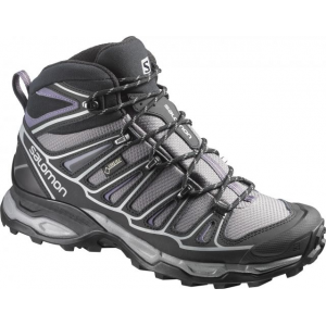 Salomon X Ultra Mid 2 Spikes GTX Hiking Boot - Women's-Detroit/Black/Artist Grey-X-Medium-6