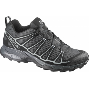 Salomon X Ultra Prime Hiking Shoe - Men's-Asphalt/Blk/Alum-Medium-8