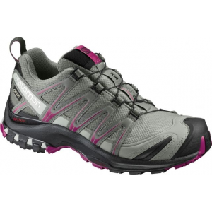 Salomon XA Pro 3D GTX Trail Running Shoe - Women's-Shadow/Black/Sangria-Medium-6