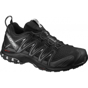 Salomon XA Pro 3D Trail Running Shoe - Men's-Black/Magnet/Quiet Shade-Medium-7