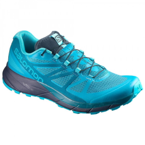 Salomon Women's Sense Ride Trail Running Shoes, Bluebird - Size 6