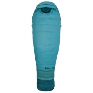 Marmot Angel Fire Tl Sleeping Bag, Long, Blue Agave/Dark Agave, Long 6ft 0in, LZ, 6ft0in / LZ