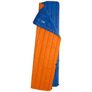 Mountain Hardwear Bozeman Quilt 45 Sleeping Bag-Refined Pine/Electron Yellow-Regular