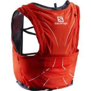 Salomon Advskin 12 Set Vest Pack, FIERY REDGraphite, 2XS