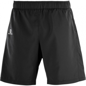 Salomon Agile 2in1 Running Short - Mens, Black, 2XL