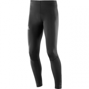 Salomon Agile Long Running Tight - Mens, Black, 2XL