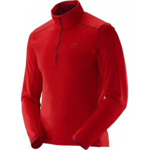 Salomon Discovery Half Zip Midlayer - Women's-Matador-X-X-Large