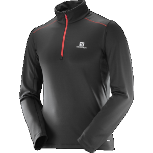 Salomon Men's Agile Warm Half-Zip Shirt