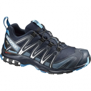 Salomon Mens Xa Pro 3D Gtx Trailrunning Shoes, Navy Blazer/Hawaiian Ocean/DAWN BLUE, 7 US