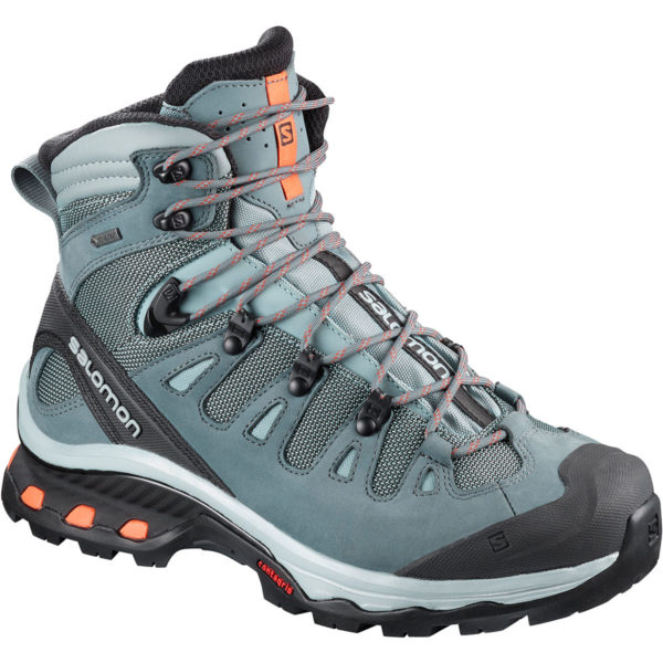 Salomon Women's Quest 4D 3 Gtx Waterproof Tall Hiking Boots - Black - Size 6