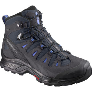 Salomon Women's Quest Prime Gtx Waterproof Mid Hiking Boots - Blue - Size 6