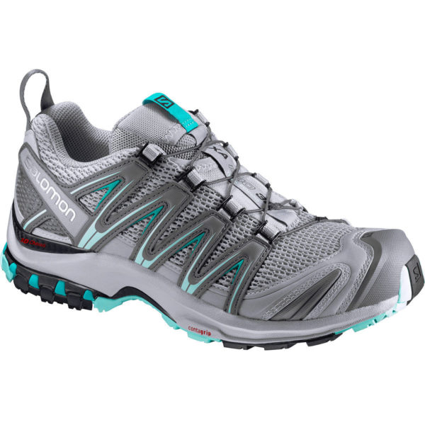 Salomon Women's Xa Pro 3D Trail Running Shoes, Quarry/pearl Blue/aruba Blue - Black - Size 6.5