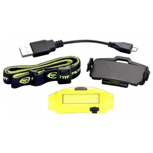 Streamlight Bandit Headlamp w/Head Strap/USB Cord, Yellow