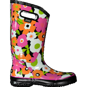 Bogs Women's Spring Flowers Rain Boots