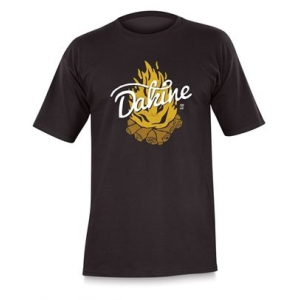 Dakine Tech-T Short Sleeve Shirt - Men's-Black Campfire-Small