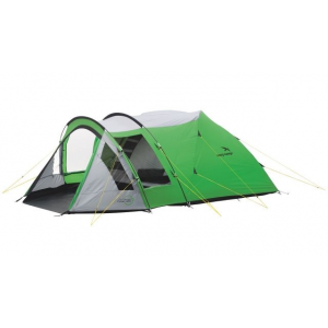 Easy Camp 4 Person Cyber 400 Tent, Green / Silver