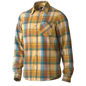 Marmot Doheny Flannel Long Sleeve Shirt - Men's-Brick-Small