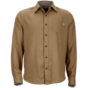 Marmot Hobson Flannel Long Sleeve Shirt - Men's-Desert Khaki Heather-X-Large