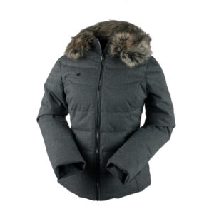 Obermeyer Bombshell w/Faux Fur Womens Insulated Ski Jacket