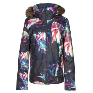 Roxy Jet Ski Premium w/Faux Fur Womens Insulated Snowboard Jacket