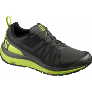 Salomon Odyssey Pro Hiking Shoe - Men's-Beluga/Lime Green/Black-Medium-8.5