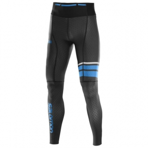 Salomon S/Lab Long Trekking Tights - Mens, Black, Medium