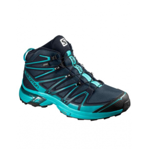 Salomon X Chase Mid GTX Hiking Shoe - Womens, Slate Blue/Blue, 10