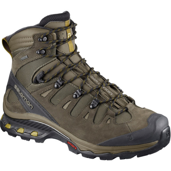 Salomon Men's Quest 4D 3 Gtx Waterproof Tall Hiking Boots - Brown - Size 10.5