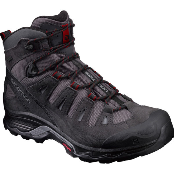 Salomon Men's Quest Prime Gtx Waterproof Mid Hiking Boots - Black - Size 13