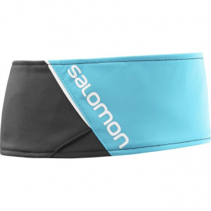 Salomon Rs Headband, Black/Blue Bird, OSFA