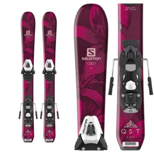 Salomon QST Lux Jr. Kids Skis with C5 Bindings 2019