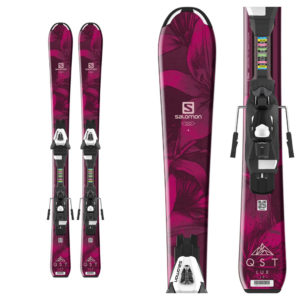 Salomon QST Lux Jr. Kids Skis with C5 Bindings 2019