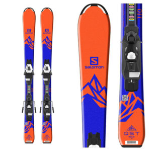 Salomon QST Max Jr. Kids Skis with C5 Ezytrak Bindings 2019