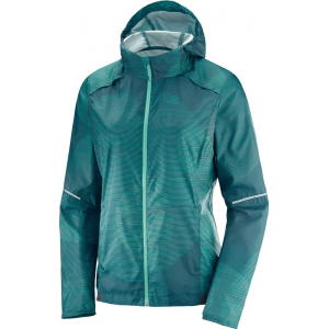 Salomon Women's Agile Wind Print Hoodie