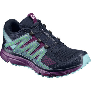 Salomon Women's X-Mission 3 Trail Running Shoes, Navy Blazer/grape Juice/north Atlantic - Blue - Size 10