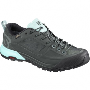 Salomon X ALP Spry GTX Hiking Boot - Women's, Balsam Green/Urban Chic/Canal Blue, 10 US, Regular